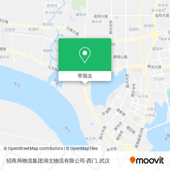 招商局物流集团湖北物流有限公司-西门地图
