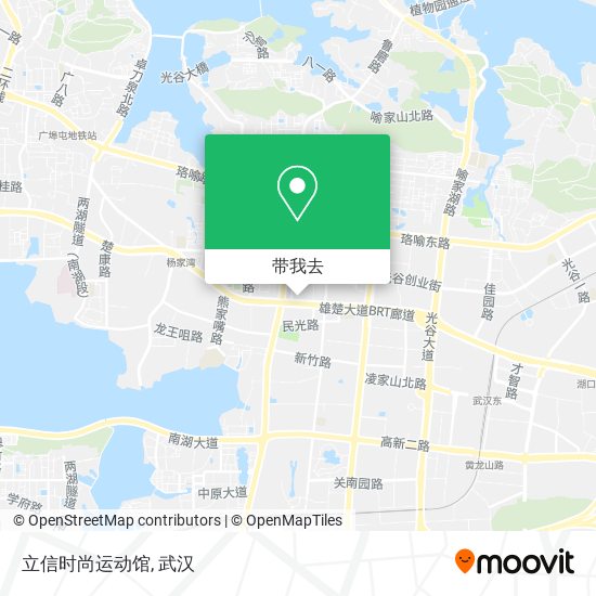 立信时尚运动馆地图