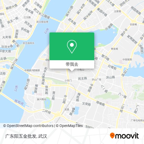广东阳五金批发地图