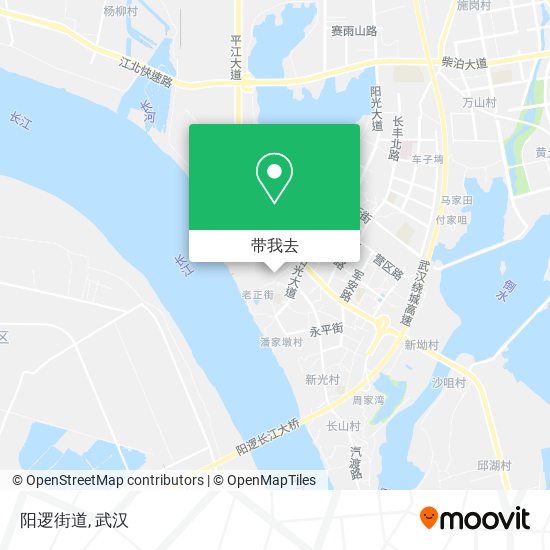 阳逻街道地图