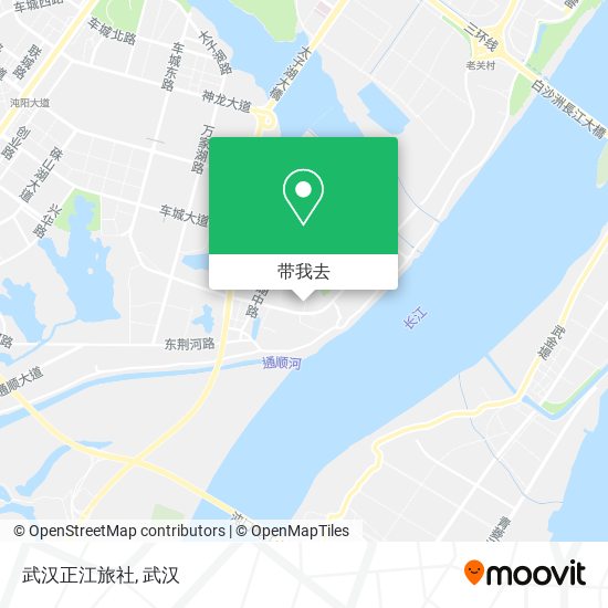武汉正江旅社地图