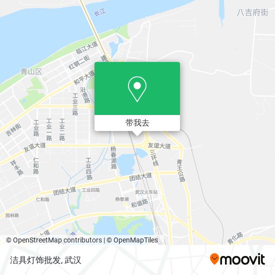 洁具灯饰批发地图