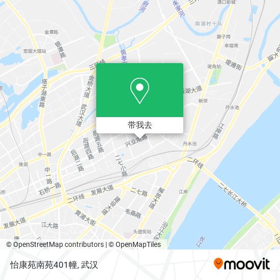 怡康苑南苑401幢地图