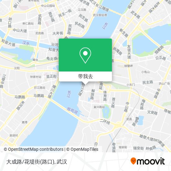 大成路/花堤街(路口)地图