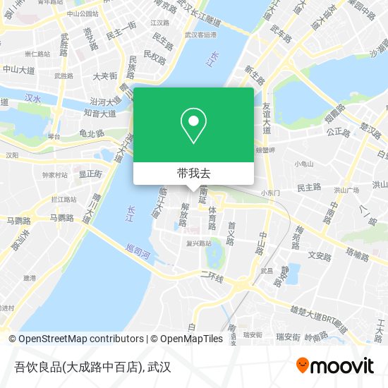 吾饮良品(大成路中百店)地图