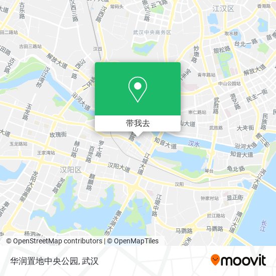 华润置地中央公园地图