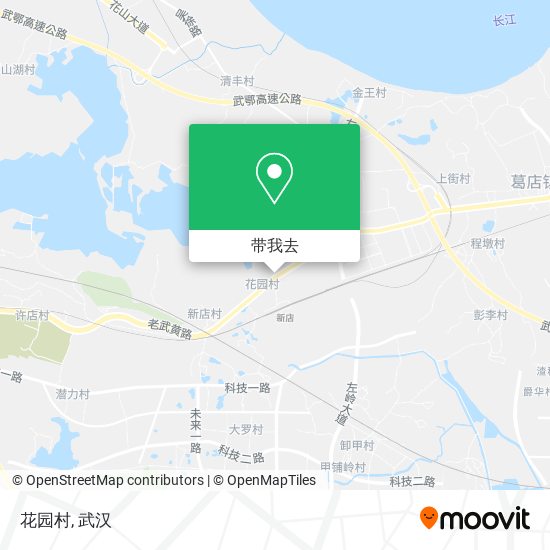 花园村地图