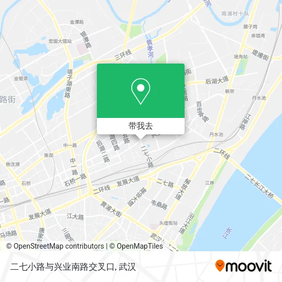 二七小路与兴业南路交叉口地图