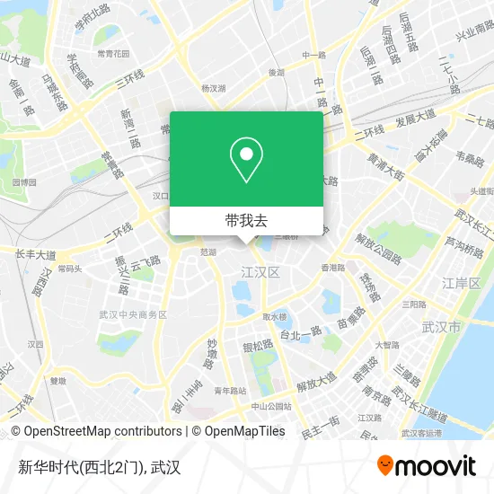 新华时代(西北2门)地图