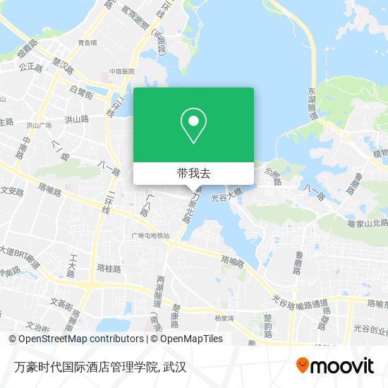 万豪时代国际酒店管理学院地图