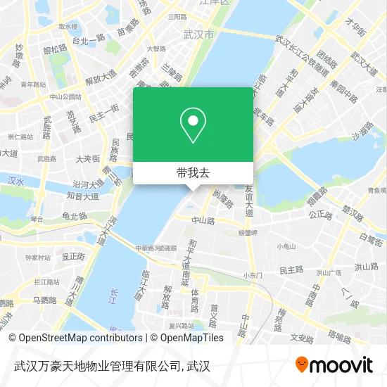 武汉万豪天地物业管理有限公司地图