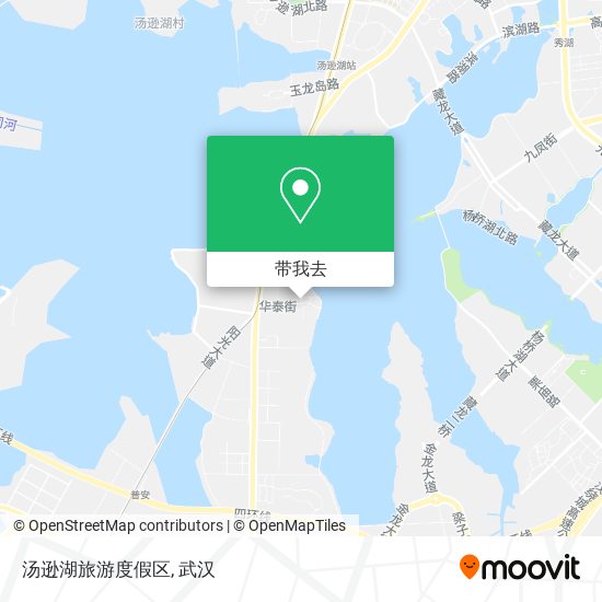 汤逊湖旅游度假区地图