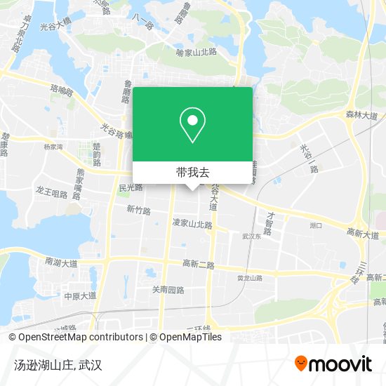 汤逊湖山庄地图