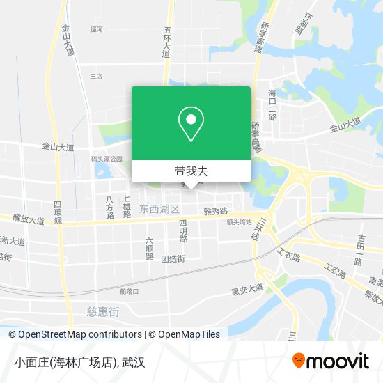 小面庄(海林广场店)地图