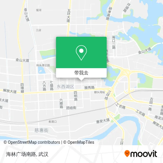 海林广场南路地图