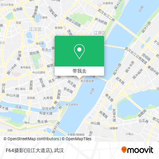F64摄影(沿江大道店)地图
