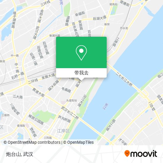 炮台山地图