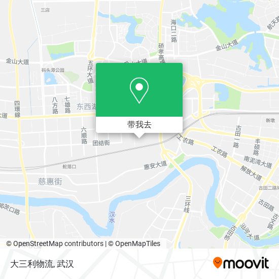 大三利物流地图