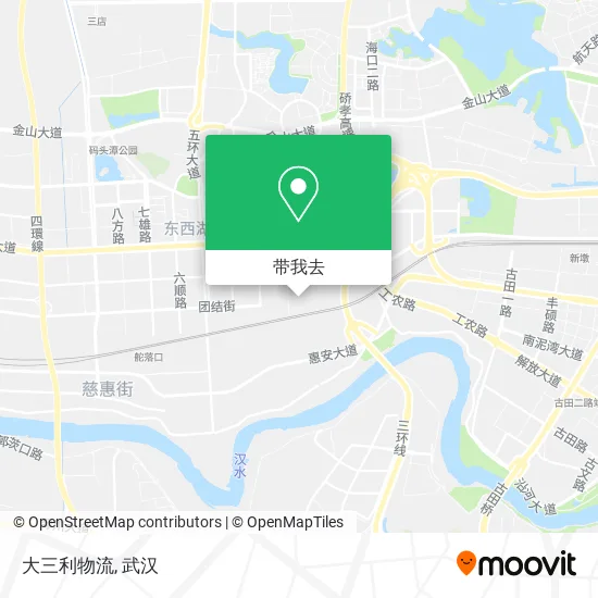 大三利物流地图