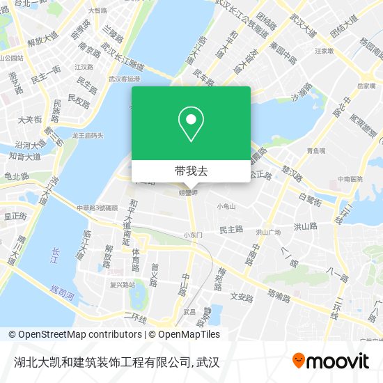 湖北大凯和建筑装饰工程有限公司地图