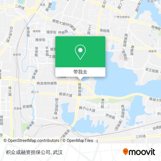 积众成融资担保公司地图