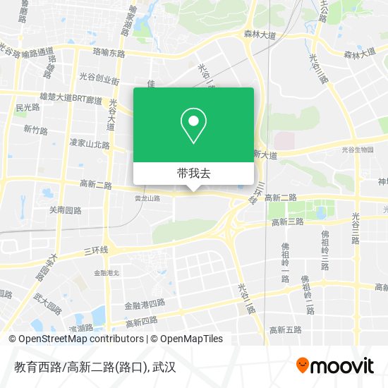 教育西路/高新二路(路口)地图