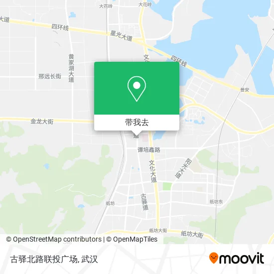 古驿北路联投广场地图