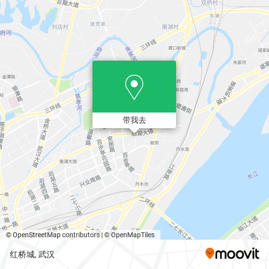 红桥城地图