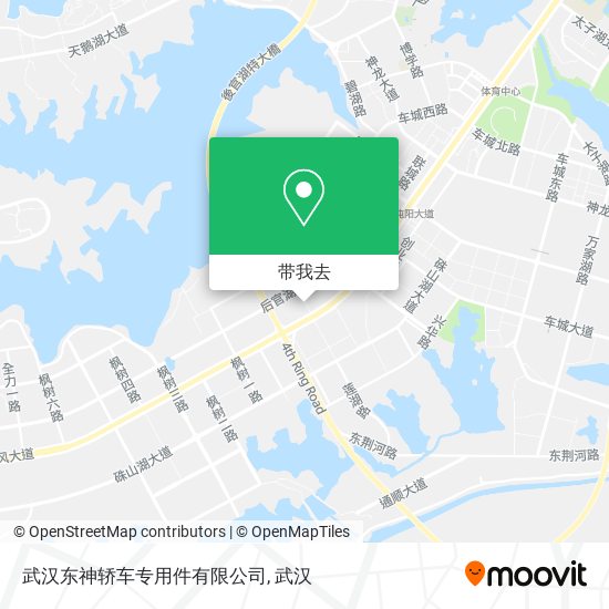 武汉东神轿车专用件有限公司地图