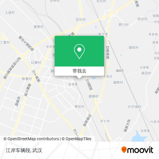 江岸车辆段地图