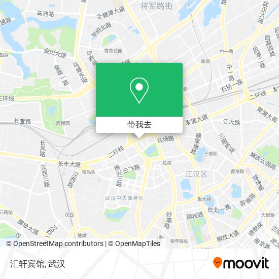 汇轩宾馆地图