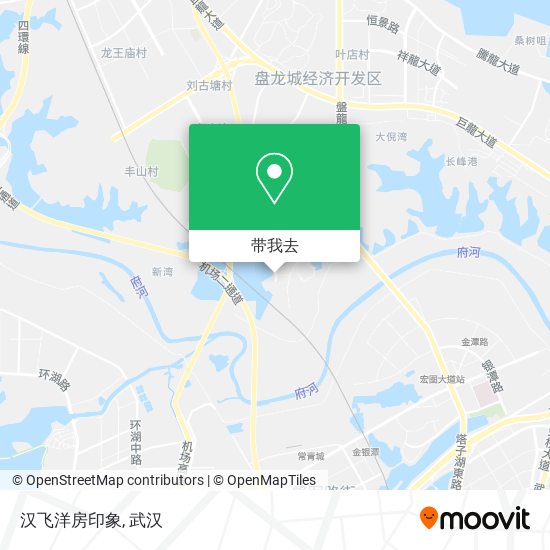 汉飞洋房印象地图