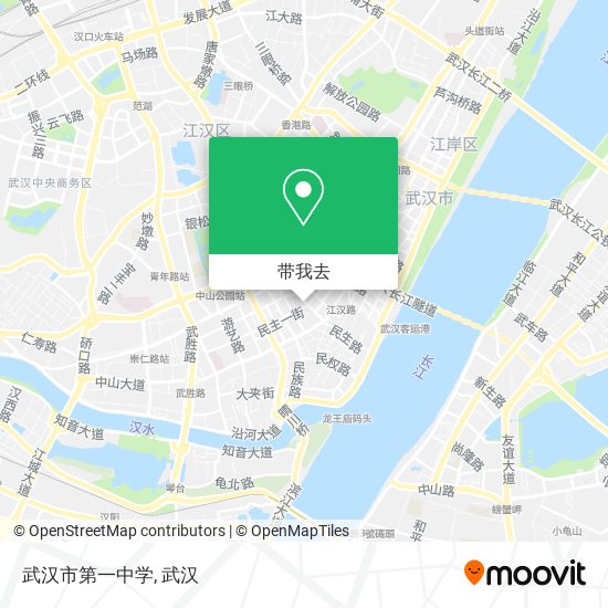 武汉市第一中学地图