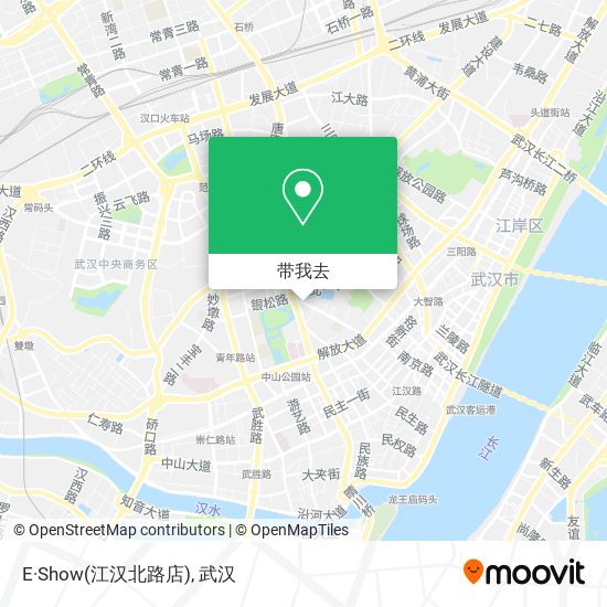 E·Show(江汉北路店)地图