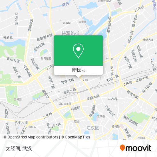 太经阁地图