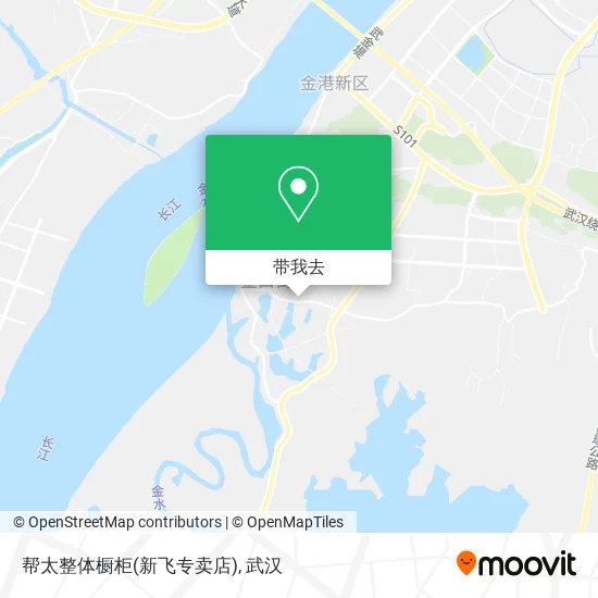 帮太整体橱柜(新飞专卖店)地图