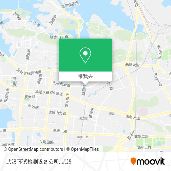 武汉环试检测设备公司地图