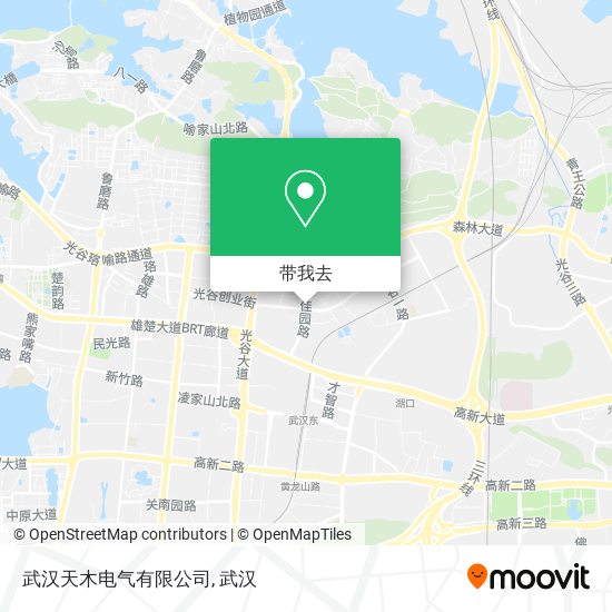武汉天木电气有限公司地图