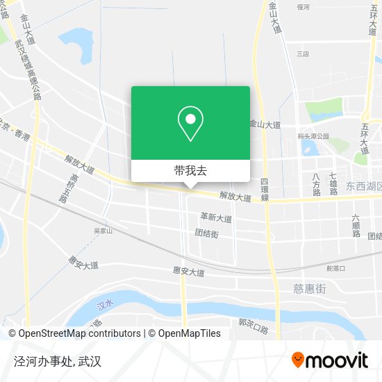 泾河办事处地图