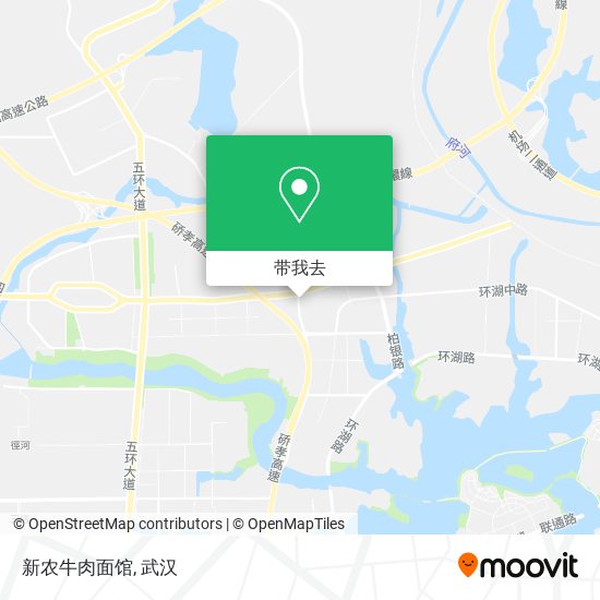 新农牛肉面馆地图