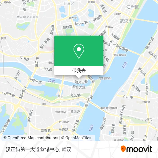 汉正街第一大道营销中心地图