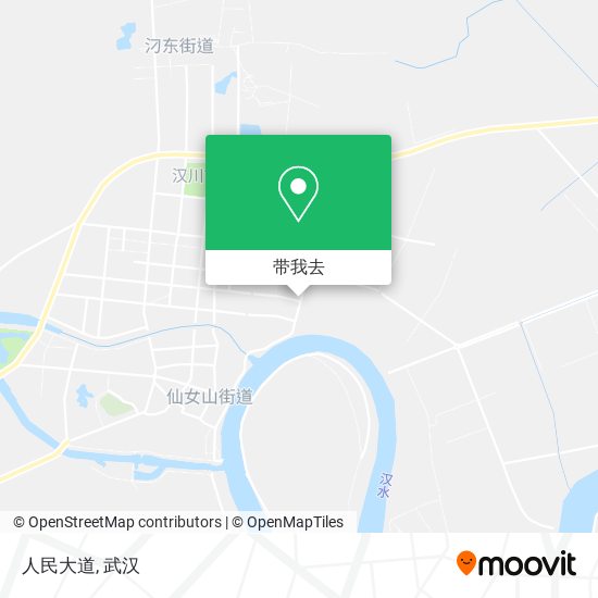 人民大道地图