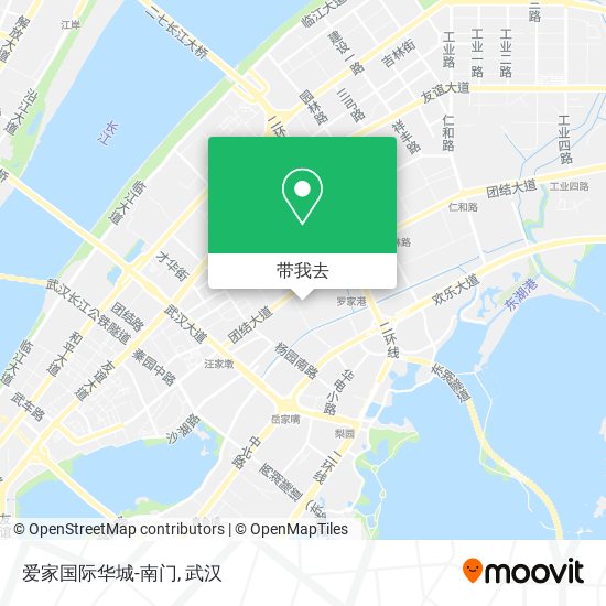 爱家国际华城-南门地图