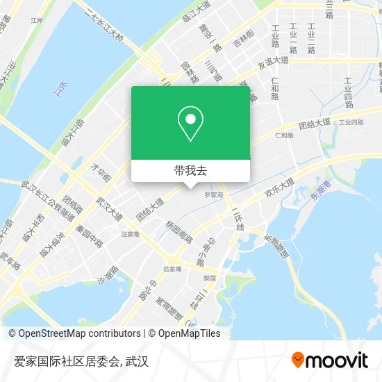 爱家国际社区居委会地图
