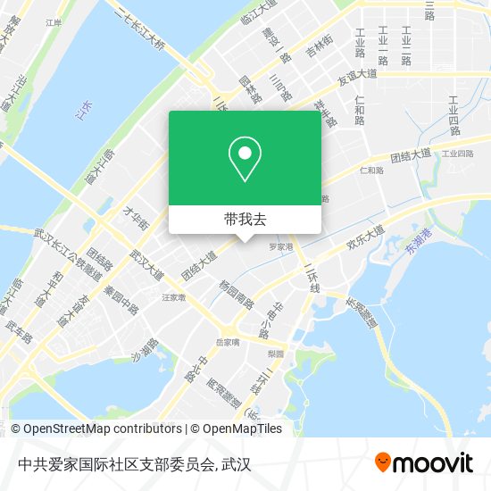 中共爱家国际社区支部委员会地图