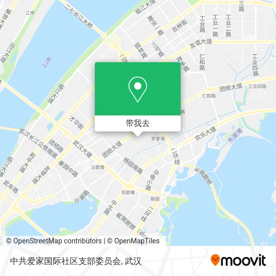 中共爱家国际社区支部委员会地图