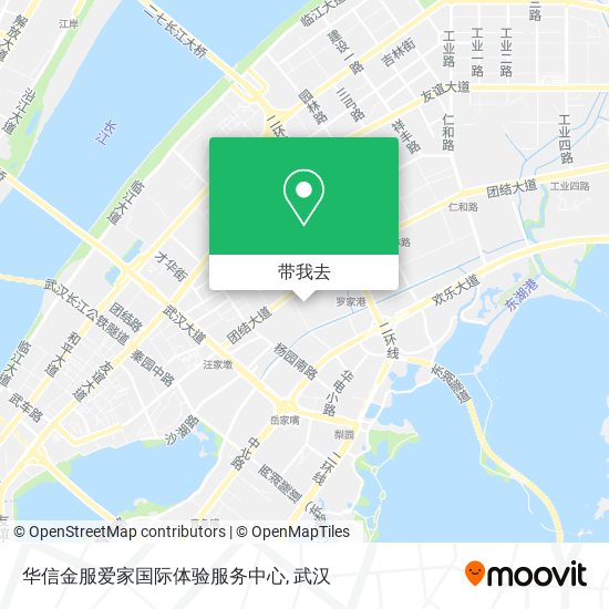 华信金服爱家国际体验服务中心地图