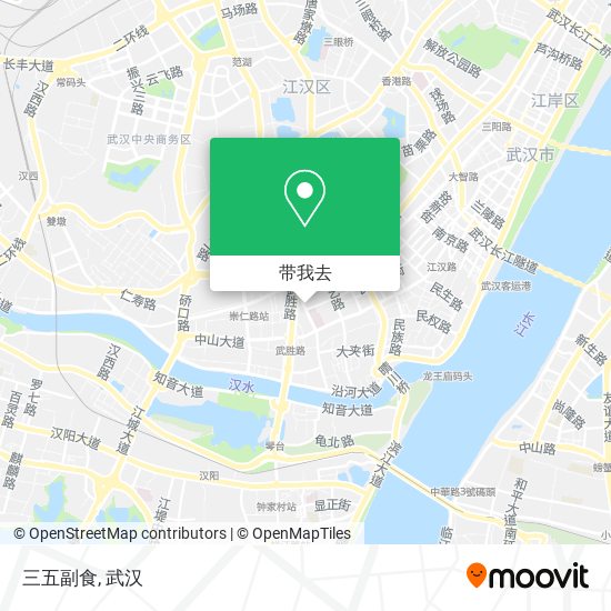 三五副食地图
