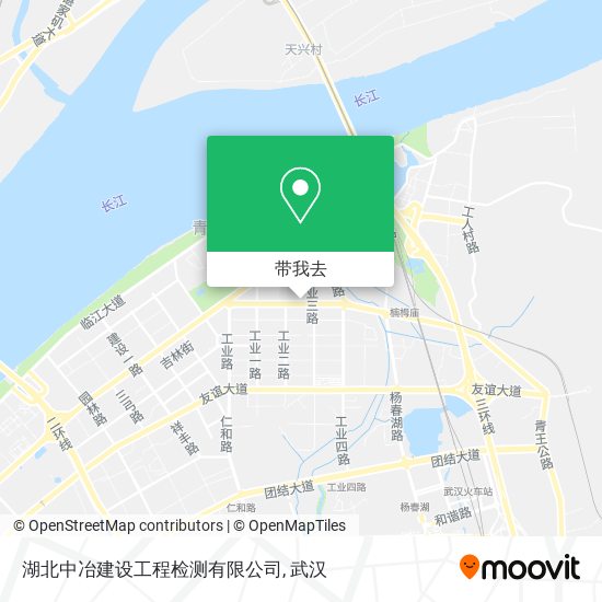 湖北中冶建设工程检测有限公司地图