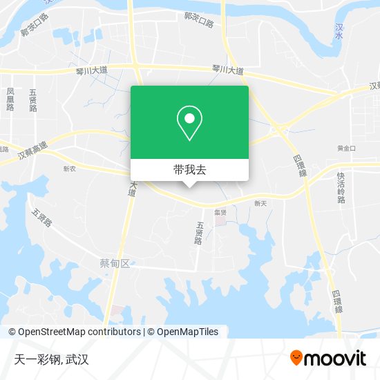 天一彩钢地图